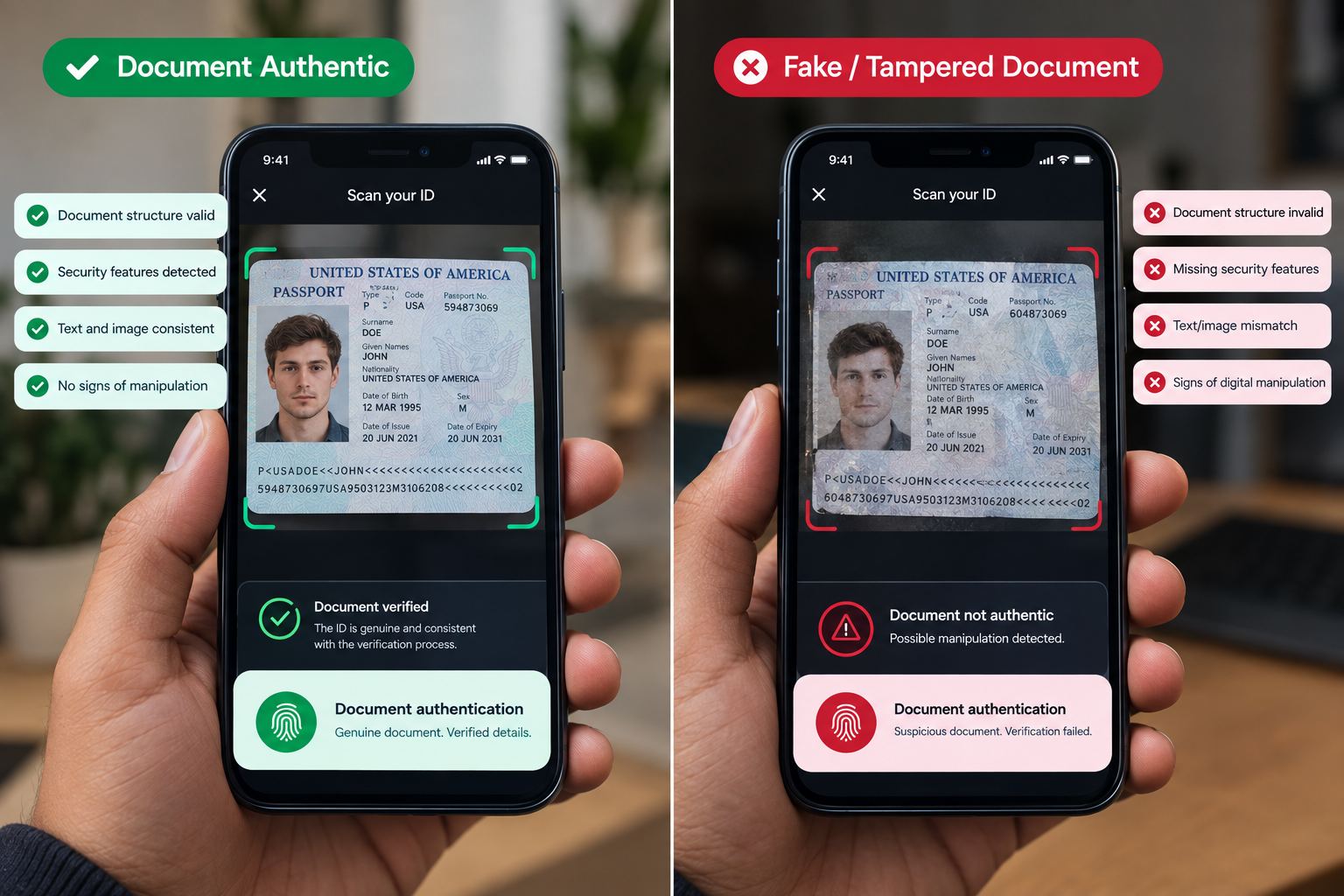 Document authentication
